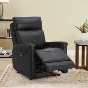 Spruce & Spring Wall Hugger Power Recliner with USB Ports - 1 of 4