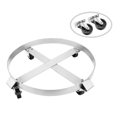 Fleming Supply Steel 55-Gallon Drum Mover Dolly Cart