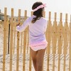 RuffleButts Tankini and Bow Headband Set - 4 of 4