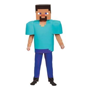 Disguise Kids' Deluxe Minecraft Steve Costume