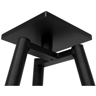 Monolith Black Steel and MDF 18in Speaker Stand