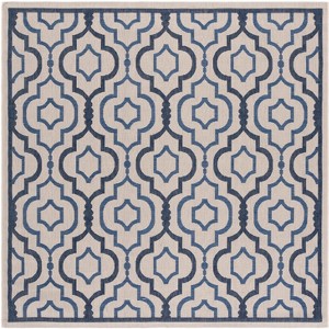 Courtyard Brookstone CY7938 UV & Stain Resistant Non-Shedding Power Loomed Indoor/Outdoor Rugs - Safavieh - 1 of 4