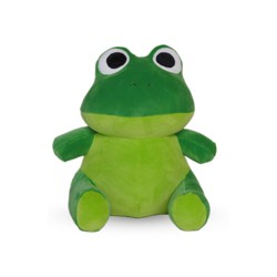 Manimo Weighted Green Frog Plush 5 1/2 pounds R 