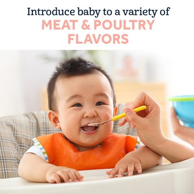 Gerber Baby Food Stage 2 Chicken and Turkey Puree Variety Pack
