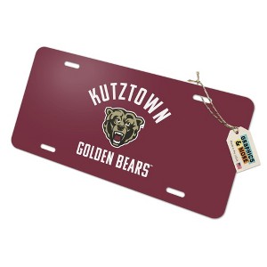 Kutztown Bear Novelty Metal Vanity Tag License Plate - 1 of 4