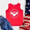 The Juniper Shop America Circle Stars Toddler Tank - 3 of 4