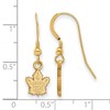 Black Bow Jewelry 14k Yellow Gold Plated Sterling Silver Toronto Maple Leafs NHL Dangle Earrings - 2 of 3