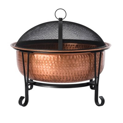 Palermo Copper Fire Pit - Fire Sense