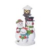 Transpac Resin 10.25 in. Multicolor Christmas Caroling Snowman Figurine - 2 of 4
