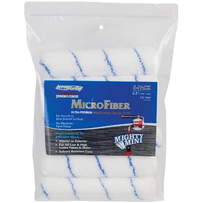 ArroWorthy Barracuda Microfiber 6.5 in. W X 3/8 in. Jumbo Paint Roller Cover 6 pk (Case of 6)