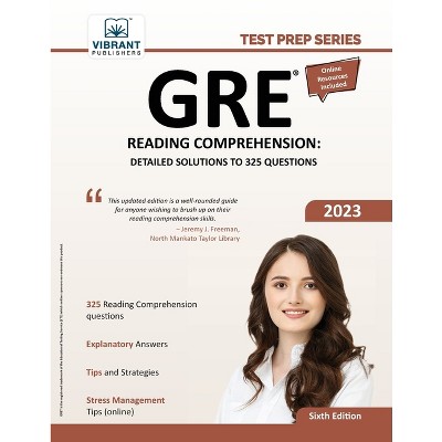 GRE Reading Comprehension - by  Vibrant Publishers (Paperback)