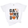 Simply Sage Market Basketball Game Day Coquette Garment Dyed Tee - 2 of 4
