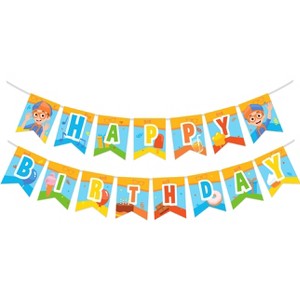Treasures Gifted Blippi Birthday Banner - Blippi Party Supplies - 1 of 1