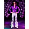 HalloweenCostumes.com Holographic Men's Disco Pants - 3 of 4