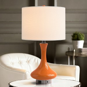 Maxax 24" Ceramic Bedside Lamp - 1 of 4