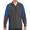 Red Kap Men's Long Sleeve Two-Tone Crew Shirt - 3 of 3