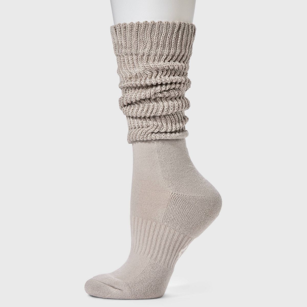 Women's Cushioned Scrunch 2pk Athletic Crew Socks - All In Motion™ 4-10 - thumbnail 7