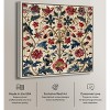 Art Remedy Ivory Floral Embroidery Chic Farmhouse Wall Art Framed - 3 of 4