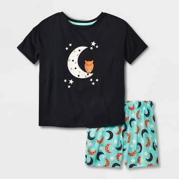 Sleepover Pajamas for Girls Size 6-18 Dount cat Palestine