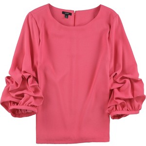 Alfani Womens Balloon Sleeve Pullover Blouse - 1 of 1