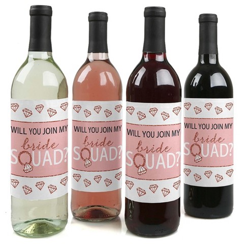 Buy Bridesmaid Wine Glass Set of 4, Engraved Bridesmaid Wine