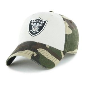 NFL Las Vegas Raiders Militant Camo Clean Up Hat - 1 of 2