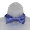 Men's Solid Color 2.75" x 4.75"  Adjustable 16" - 22" Self-Tie Bow Tie for Tuxedo & Wedding - 2 of 3