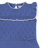 Hope & Henry Girls' Sleeveless Ruffle Yoke Sweater Dress, Infant - 2 of 4