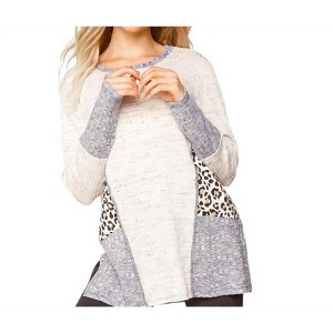 Women's Stylish Splendor Knit Top - Haptics - 1 of 3