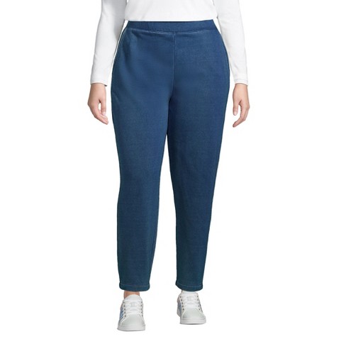 Lands' End Women's Tall Serious Sweats Ankle Sweatpants