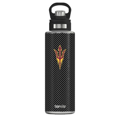 NCAA Arizona State Sun Devils Carbon Fiber Wide Mouth Water Bottle - 40oz