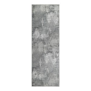 Modern Geometric Indoor Flatweave Area Rug or Runner by Blue Nile Mills - 1 of 4