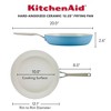 KitchenAid Hard Anodized 12.25" Nonstick Ceramic Frying Pan - Blue Velvet: 12 Inch Stir Fry Pan, Stainless Steel Handle - 2 of 4