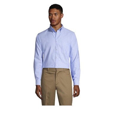 School Uniform Young Men's Adaptive Long Sleeve Oxford Dress Shirt