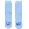 Care Bears Socks Women's Grumpy Bear Design Pom-Pom Crew Socks Size 9-11 Blue - image 3 of 4