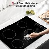 GASLAND CH77BS 30 Inches 4 Burners Built-in Ceramic Electric Cooktop, 240 V 6000 W, Knob Control - 4 of 4