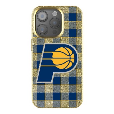 Keyscaper NBA Plaid Bling Cell Phone Case for iPhone 15 Pro