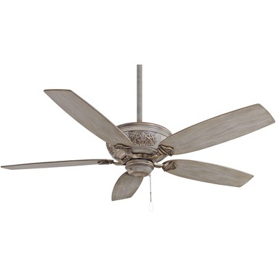 54" Minka Aire Farmhouse Rustic Indoor Ceiling Fan Driftwood Gray for Living Room Kitchen Bedroom Family Dining House Home Office