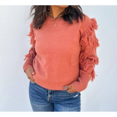 Women's Tassel Fall Sweater - Vine & Love