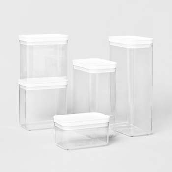 Rubbermaid Brilliance 22pc Plastic Food Storage Container Set Clear : Target