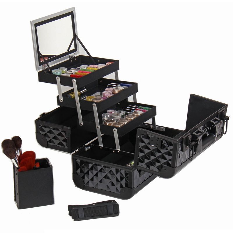 SHANY Fantasy Collection Large Makeup Train Case, 3 of 10