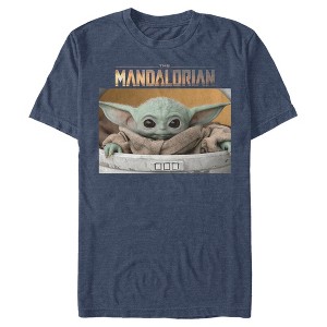 Men's Star Wars The Mandalorian The Child Bassinet T-Shirt - 1 of 4