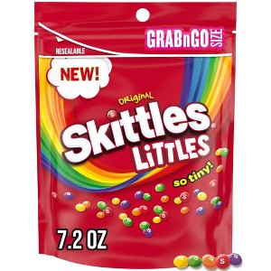 Skittles Littles Original Fruity Chewy Mini Candy - 7.2oz - 1 of 4