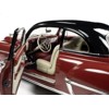 1950 Oldsmobile Rocket 88 Chariot Red w/Black Top & Red & White Interior "American Muscle" 1/18 Diecast Model Car by Auto World - 4 of 4
