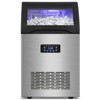 RAPSUAR Undercounter Commercial Ice Maker - Makes 150 lbs Half-Size Cubes per Day, 16.2 Inch, Freestanding - 2 of 4