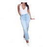 Women's Ella Tie Waist High Waist Jeans - HIDDEN - 2 of 4