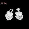 Unique Bargains Nylon Tang Suit Dress Sweater Handmade Sewing Fasteners Knot Closure Buttons 10 Sets - 3 of 4