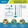 Bestway AquaSurge Pool Maintenance Accessories Cleaning Kit with Rechargeable Pool Vacuum and Skimmer for Outdoor Swimming Pools - 2 of 4