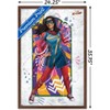 Trends International Marvel Ms. Marvel - Window Framed Wall Poster Prints - 3 of 4