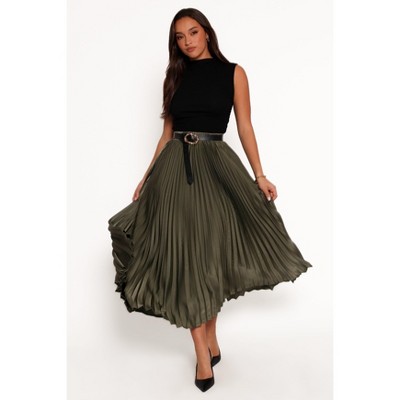 Petal and Pup Polina Pleated Maxi Skirt